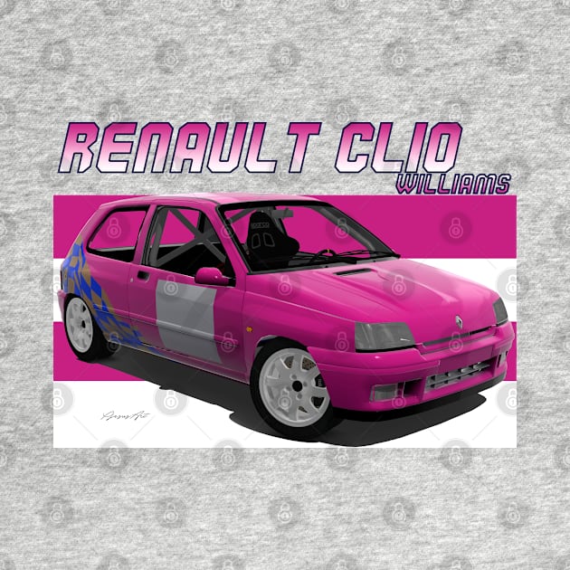 Renault Clio Williams by PjesusArt